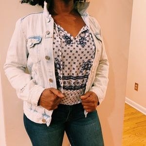 Light Washed Jean Jacket